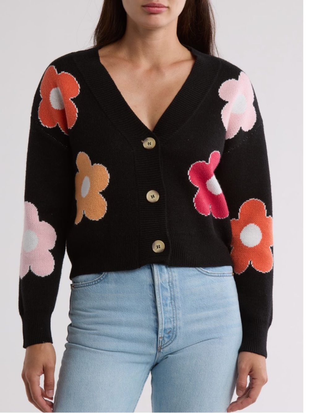 INDUSTRY REPUBLIC
CLOTHING Daisy Button
Cardigan